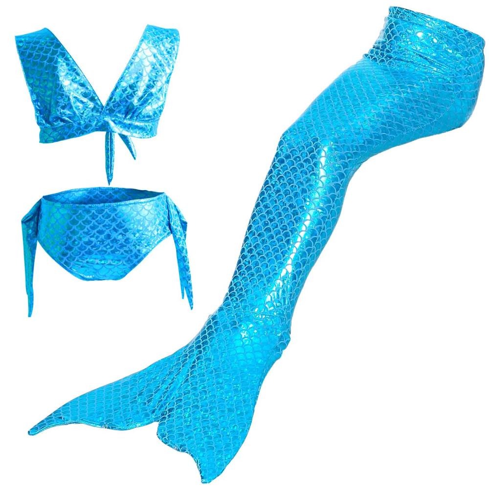 maillot de bain sirène bleu turquoise