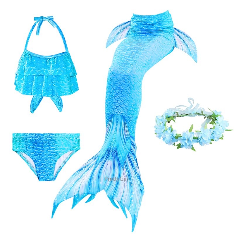 queu de sirene bleu