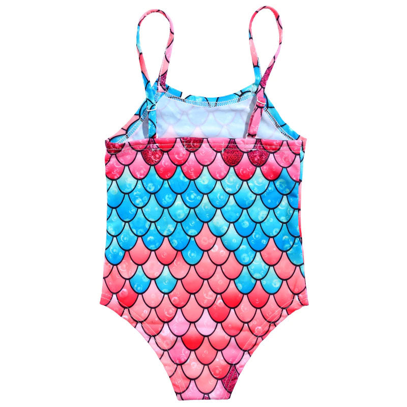 maillot de bain sirène fille été ensoleillé