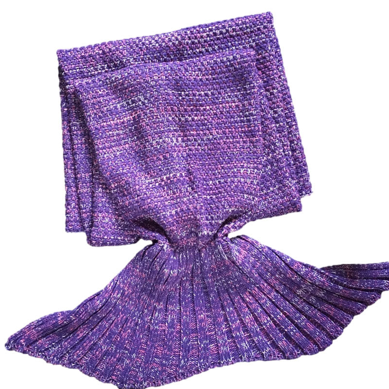 plaid queue de sirene violet