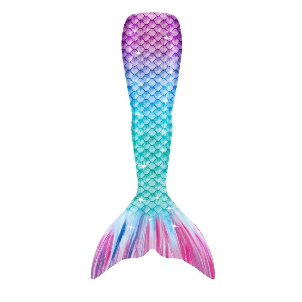 queu de sirène vert violet
