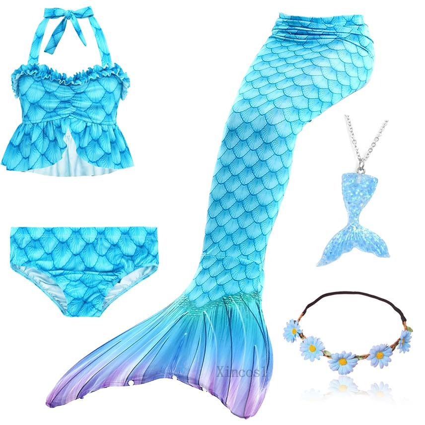 queu de sirene bleu
