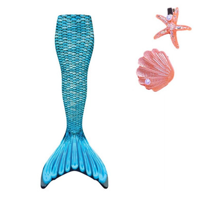 queue de sirène bleue aquatique