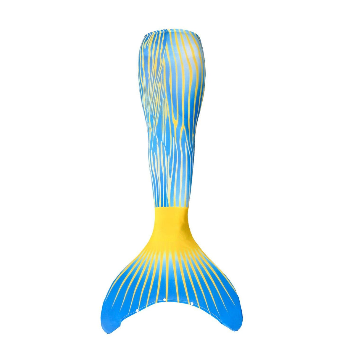 queue de sirene jaune bleue