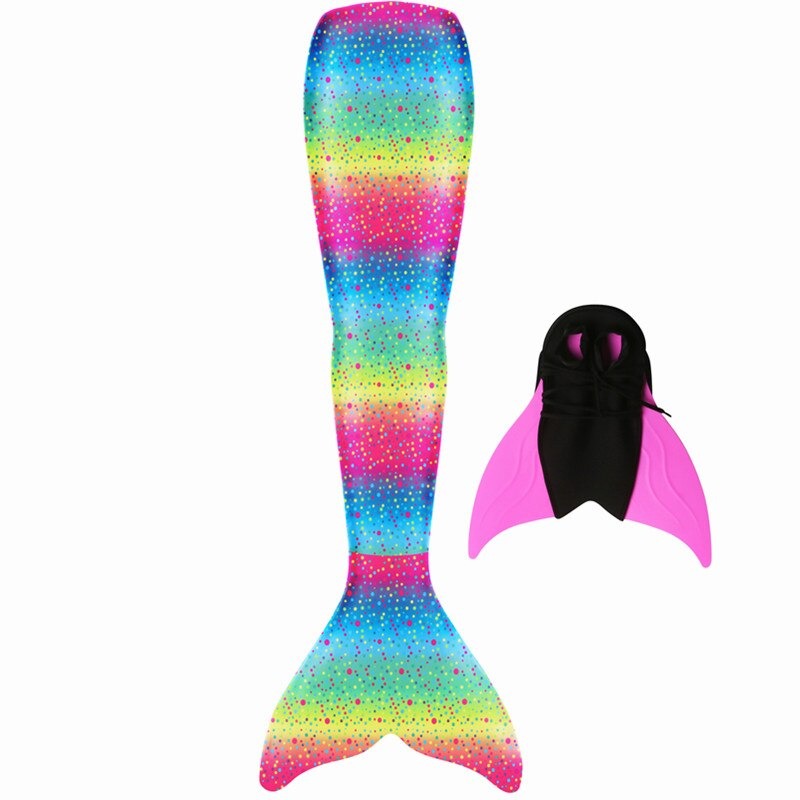 queu de sirène couleurs monopalme