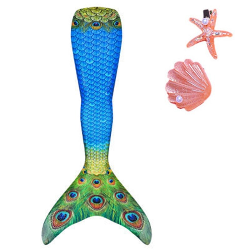 que de sirène paon majestueux