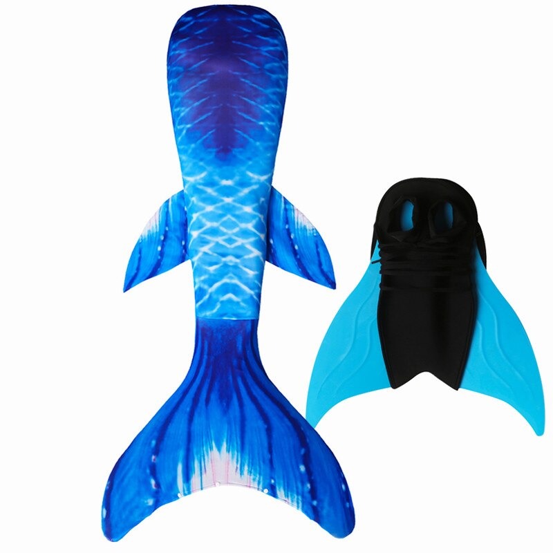 queu de sirène mer avec monopalme