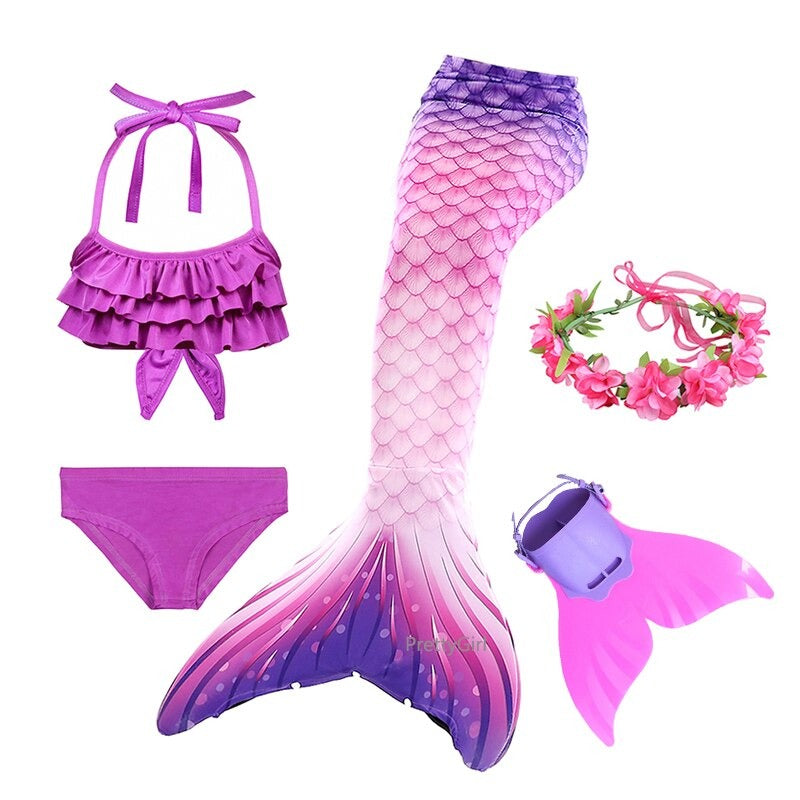 queu de sirene rose monopalme