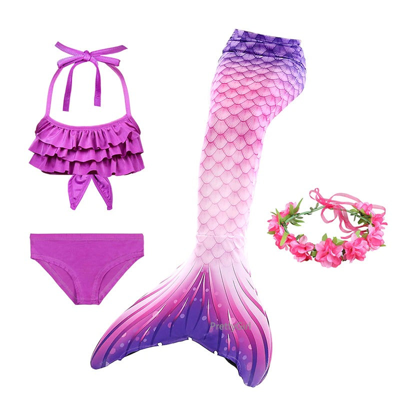 queu de sirene rose