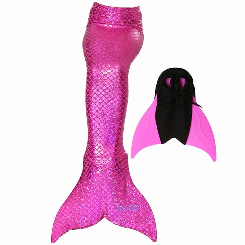 queu de sirene rose monopalme