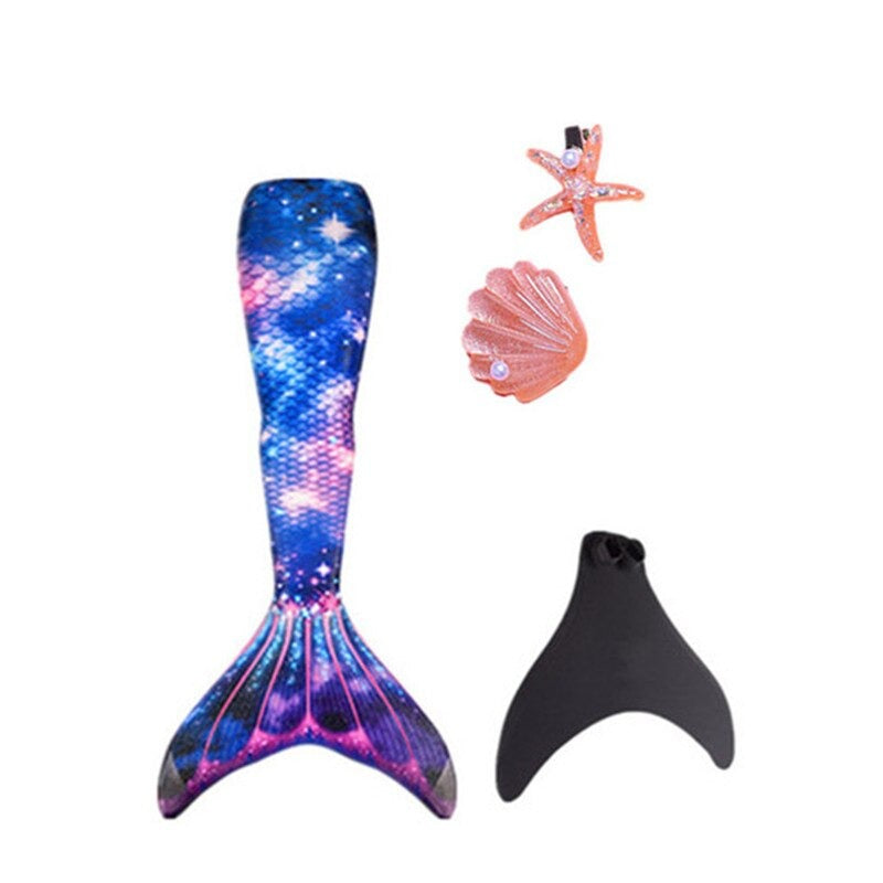 queue de sirène voie lactée avec monopalme